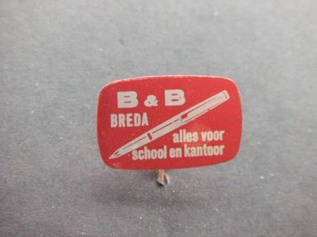 B&B Breda voor kantoor en school rood 